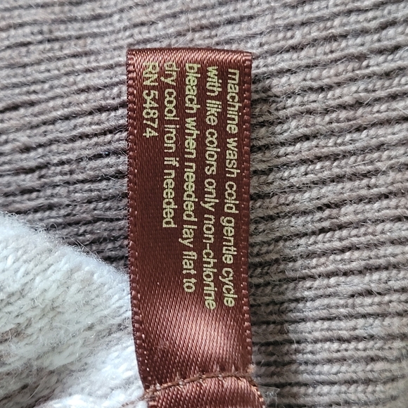 🍁THE LIMITED Vintage Sweater multi-tonal women's medium - Picture 7 of 9